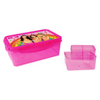 Studio 100 k3 broodtrommel met extra doosjes - magenta