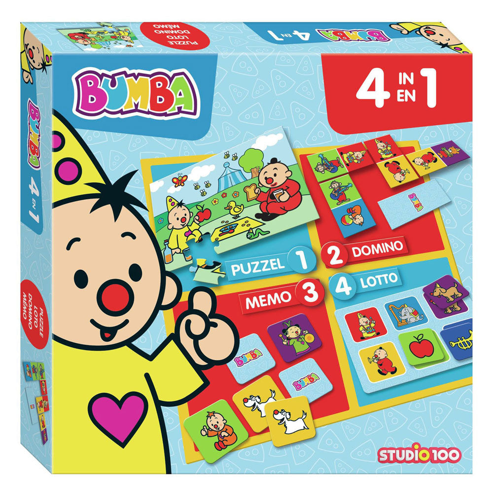 Studio 100 - Studio 100 Bumba spel - 4-in-1