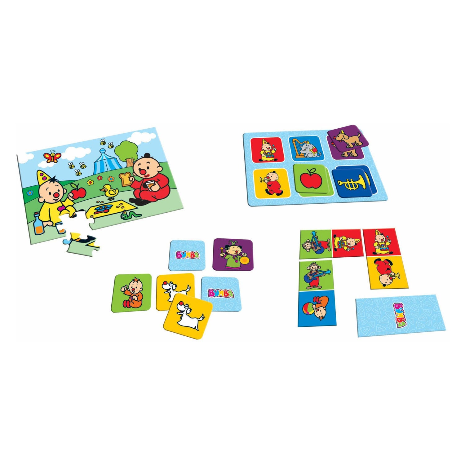 Studio 100 bumba spel - 4-in-1