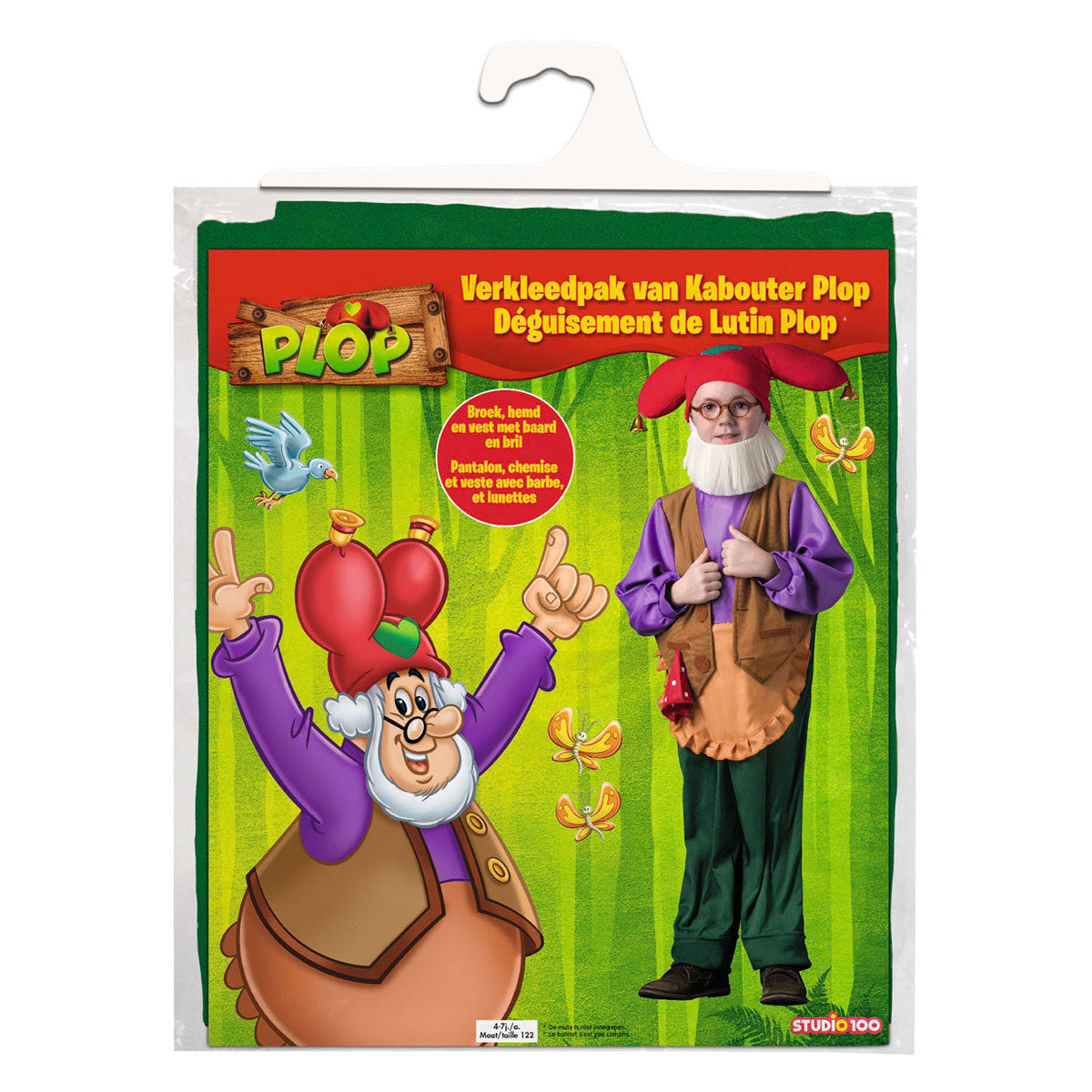 Kabouter plop plop verkleedpak - plop - verkleedkleding