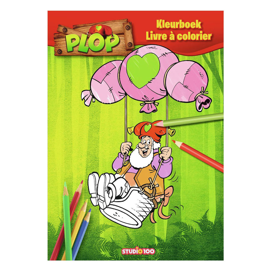 Studio 100 - Studio 100 Plop kleurboek