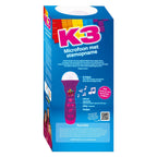 K3 microfoon met stemopname - paars