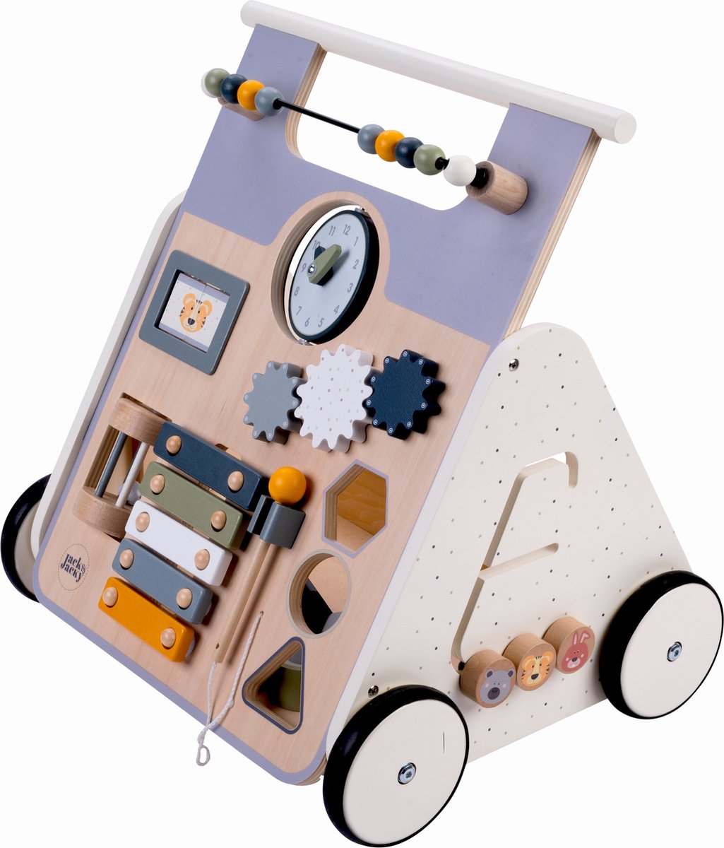 Jack & Jacky - Jack & Jacky Houten loopwagen