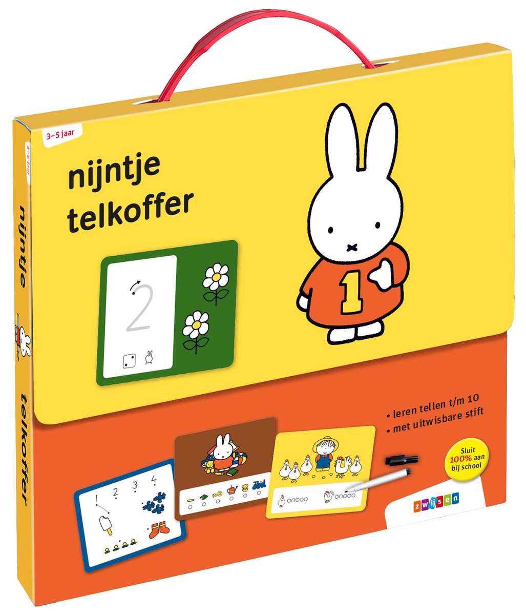 Zwijsen - Zwijsen Nijntje telkoffer