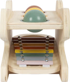 Small Foot - houten xylofoon en hamerbank safari 5dlg.