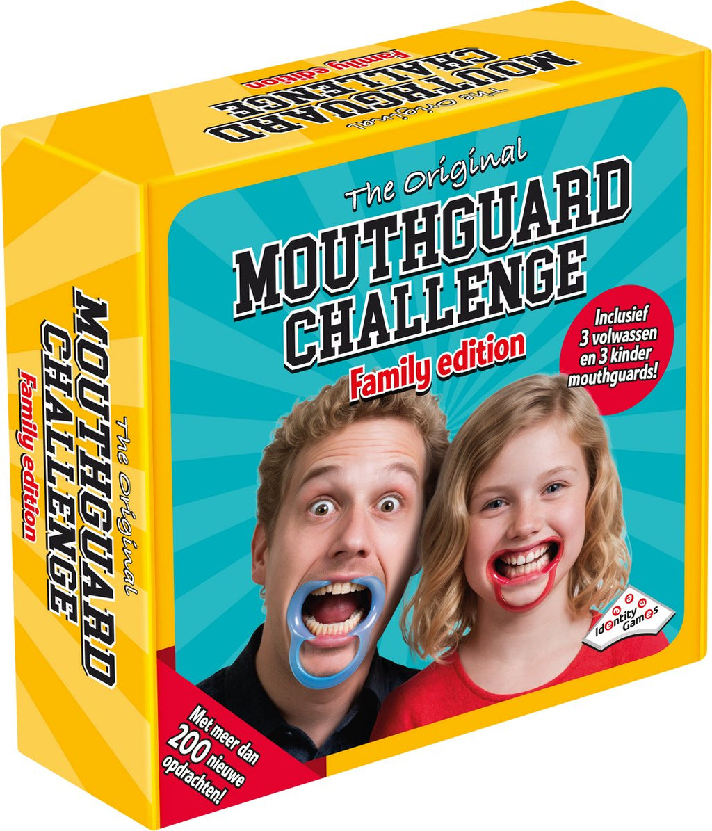 Identity Games - Identity Games Mouthguard challenge familie editie - partyspel - inclusief mondklemmen