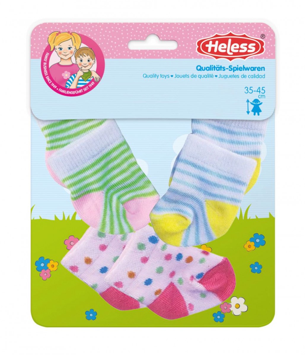 Heless - Heless Pu-söckchen 3er set gr. 28-35 cm