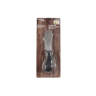 No brand botermesje 12.5 cm rvs zwart