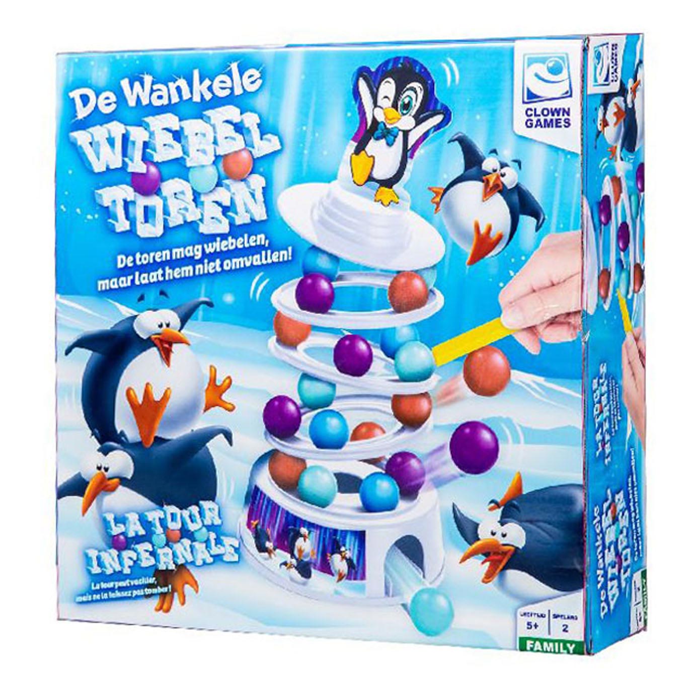 Clown games wankele wiebeltoren