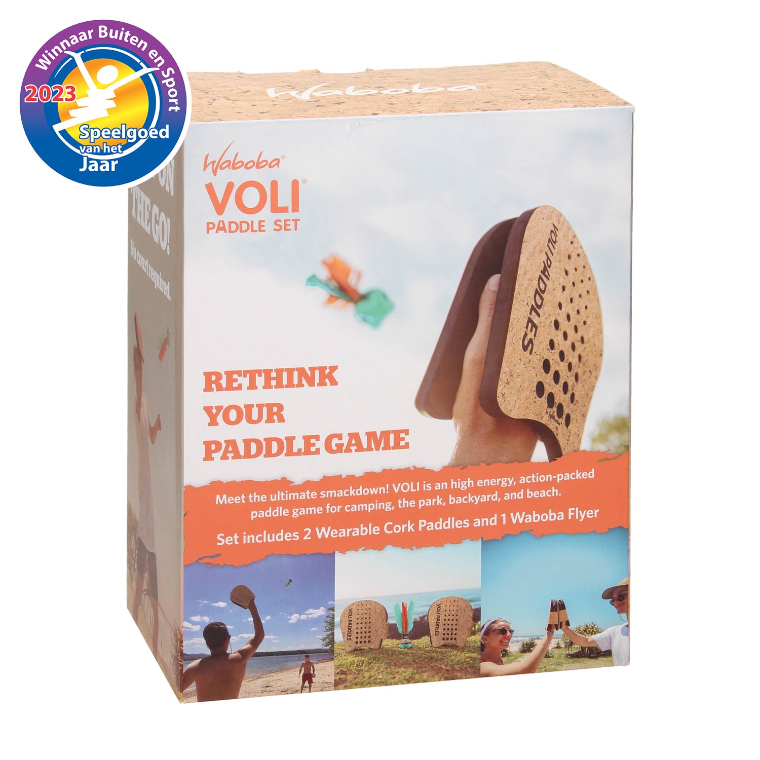 - Waboba Voli Paddle Game Vang Werpspel