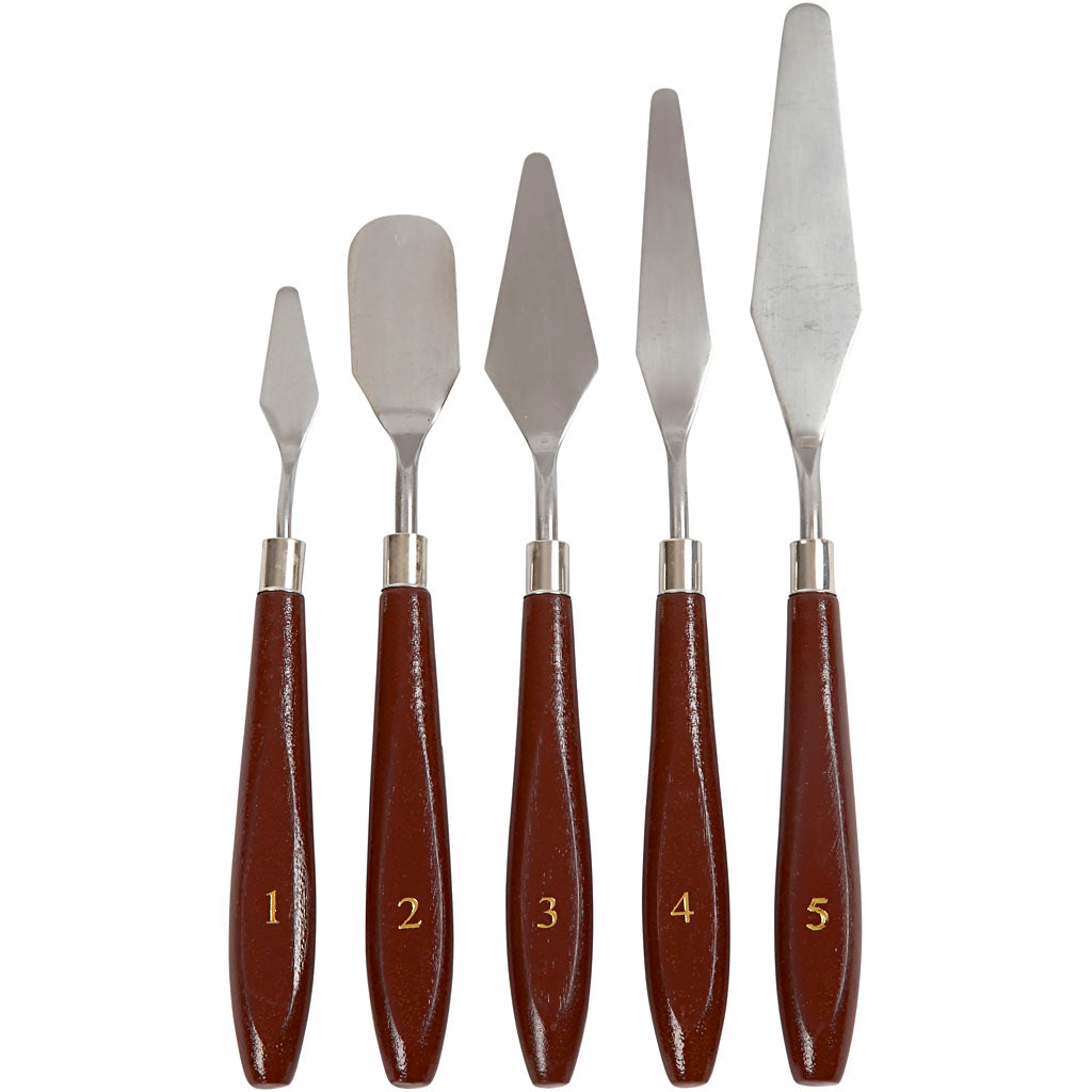 Creativ Company - Creativ Company Https://www.cchobby.nl/paletmessen-set-l-17-23-cm-b-1-5-2-5-cm-5-stuk-1-doos