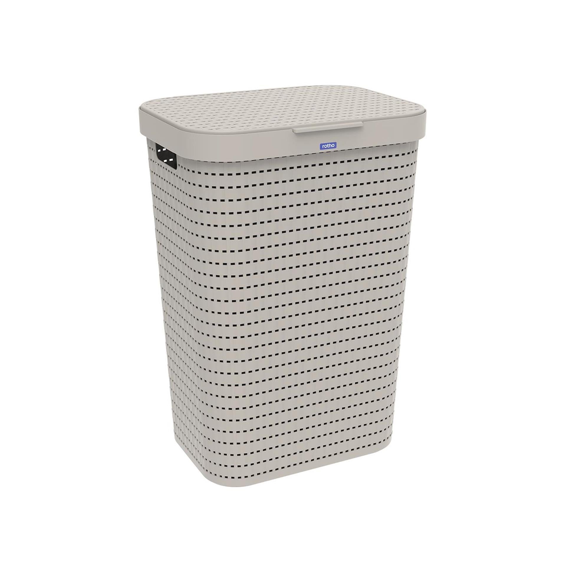 Rotho - Rotho wasbox country 55l cappuccino