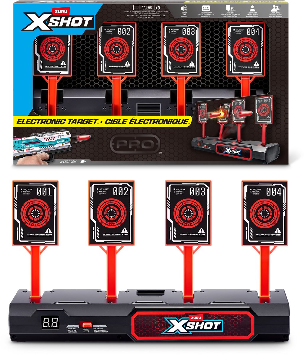 XSHOT - XSHOT Zuru x-shot pro series interactief doel