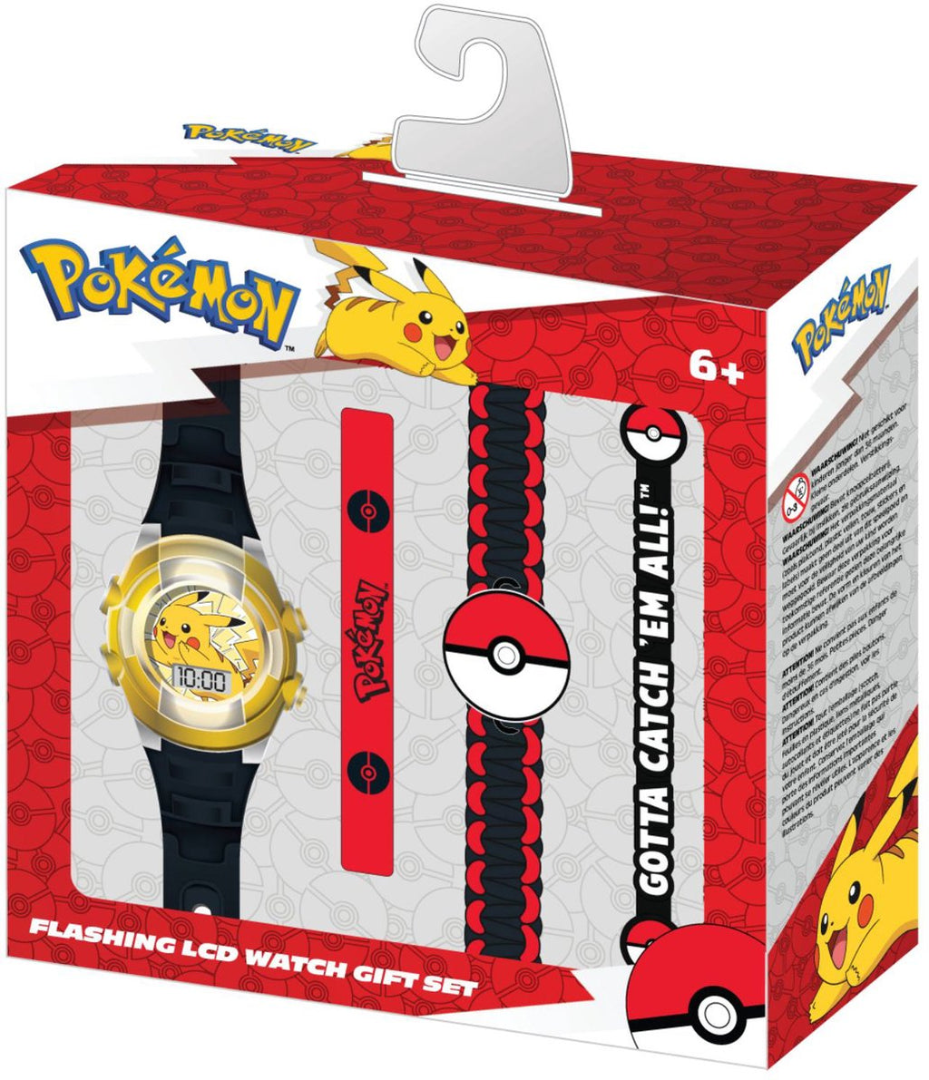 Gabby's Poppenhuis - Gabby's Poppenhuis Horloge cadeauset pokemon - 4dlg.