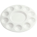 Creativ Company - Creativ Company Https://www.cchobby.nl/palet-rond-palet-met-11-vakken-d-17-cm-wit-1-stuk