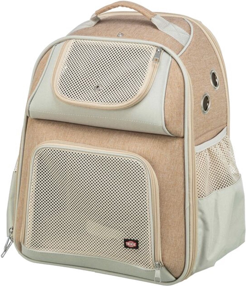Trixie hondentas rugtas willow beige bruin