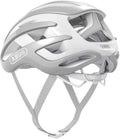 ABUS - ABUS Fietshelm airbreaker pure grey l - 59-61 cm - grijs - geschikt voor gebruik op racefietsen - gravelbikes - 230 g