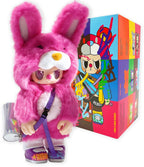 Kimmon - Kimmon Rebel bear blind box pluche - 'find a bag' serie - verzamelfiguren