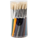 Creativ Company - Creativ Company Https://www.cchobby.nl/kwasten-voor-kinderen-l-19-cm-b-12-mm-rond-30-stuk-1-doos