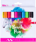 Ecoline - Ecoline brush pen set helder | 10 colours
