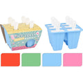 Ijslolliemaker 4 assorti kleur | 6 stuks