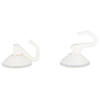 Metaltex haken met zuignap 2 stuks wit