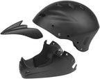 M-Wave Downhill fietshelm unisex matzwart maat 54-58 cm