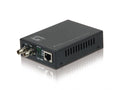 Levelone levelone fvt-2002 rj45 to st fast ethernet media converter, 100base-fx mmf st multi, 2km