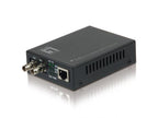 Levelone levelone fvt-2002 rj45 to st fast ethernet media converter, 100base-fx mmf st multi, 2km