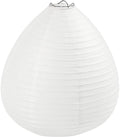 Creativ company rijstpapier lamp wit druppel, 27cm