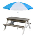 SwingKing - SwingKing kinderpicknicktafel waterfun met parasol