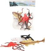 Toi-Toys - Toi-Toys Animal world zeedieren deluxe 5st.
