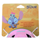 Volare - Kinder helm disney stitch roze 52-56cm