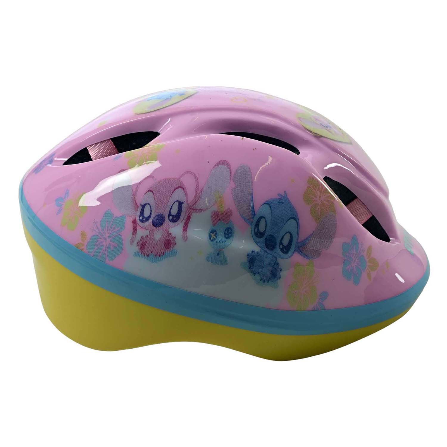 Volare - Kinder helm disney stitch roze 52-56cm
