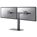 Neomounts fpma-d865dblack flatscreen bureausteun, 2x 10-27 , 12 kg, 35 - 46cm, 75x75 100x