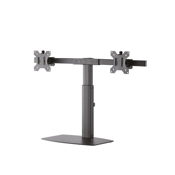 Neomounts fpma-d865dblack flatscreen bureausteun, 2x 10-27 , 12 kg, 35 - 46cm, 75x75 100x