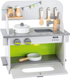 Small Foot - houten speelkeuken compact 9 delig