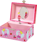 Bambolino peppa pig sieradendoosje, juwelenkistje, muziekdoosje - met draaiende peppa ballerina en spiegel - junior peuter en kleuterspeelgoed vanaf 3 jaar - cadeautip