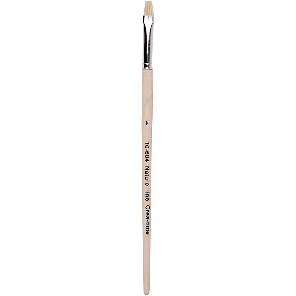 Creativ Company - Creativ Company Https://www.cchobby.nl/nature-line-kwasten-afm-4-l-18-5-cm-b-7-mm-korte-steel-12-stuk-1-doos