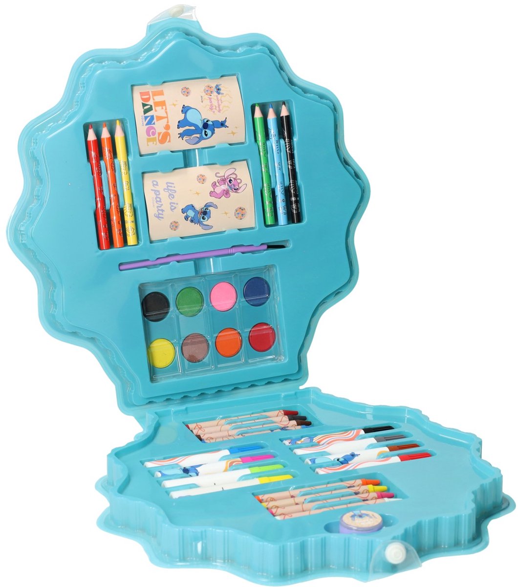 Disney - Kleurkoffer stitch 35dlg