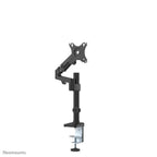 Neomounts ds70-750bl1 desk pole mount, clamp grommet, 17 - 27 inch