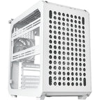 Cooler master q500-wgnn-s00 qube 500 flatpack white, atx, usb 3.2, 120 140 mm, water-cooling ready