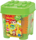 Ecoffier - Ecoffier abrick bouwblokken jungle in opbergbox - 70dlg.