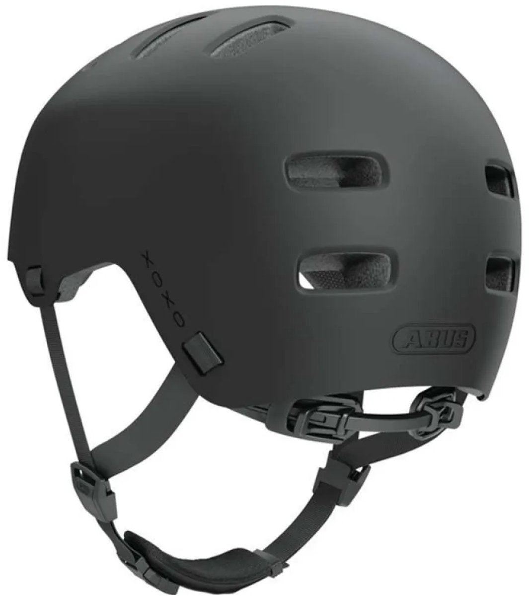 Abus fietshelm xoxo velvelt black s - 51-55 cm - zwart - geschikt voor gebruik op elektrische fietsen - stadsfietsen - 370 g