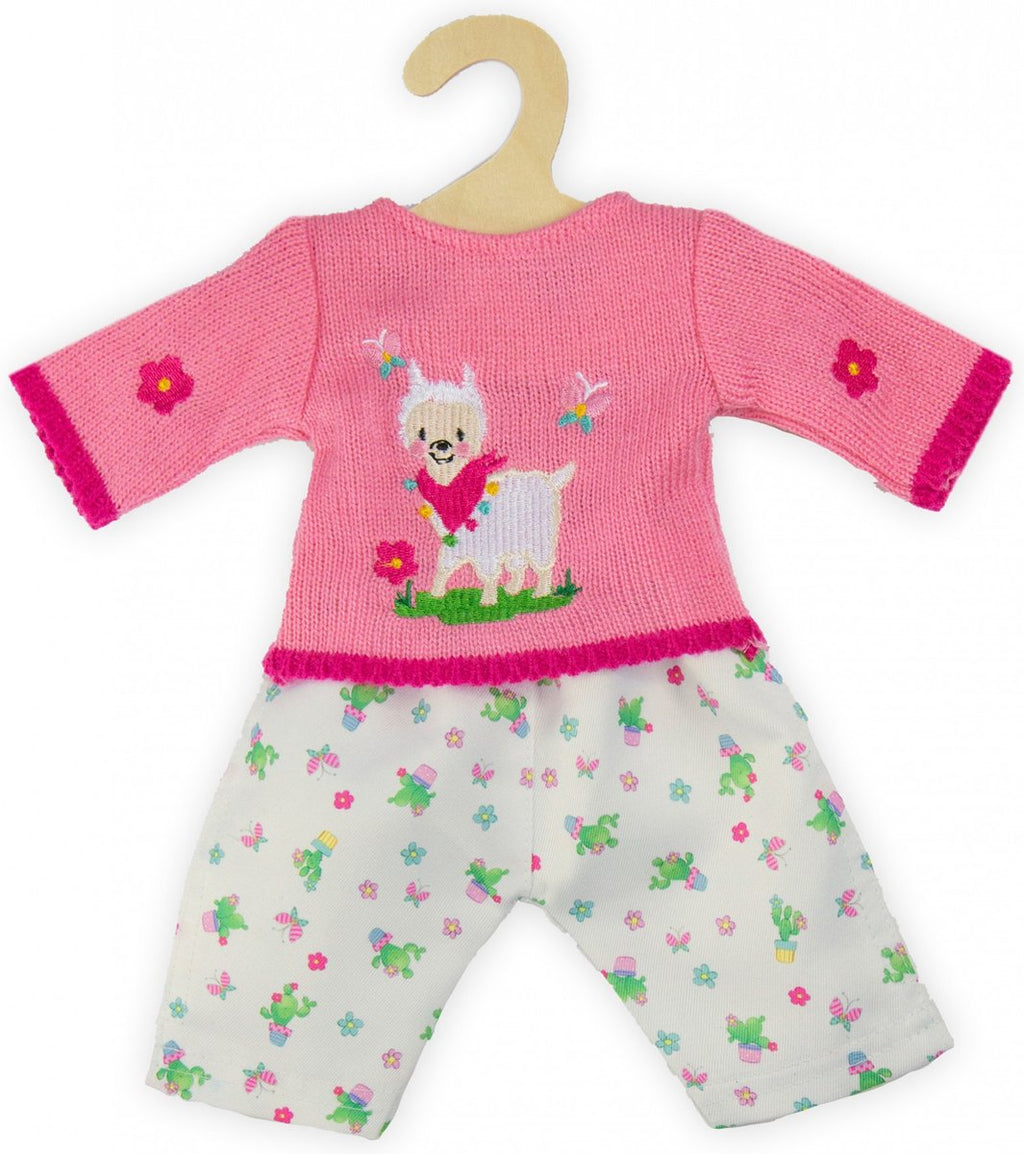 Heless - Heless Poppen pullover met broek alpaca 28-35 cm