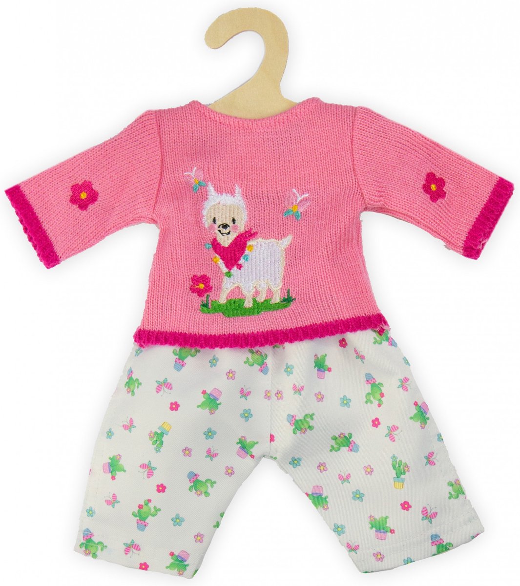 Heless - Heless Poppen pullover met broek alpaca 28-35 cm