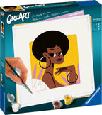 Ravensburger creart schilderen op nummer - vrouwelijk portret