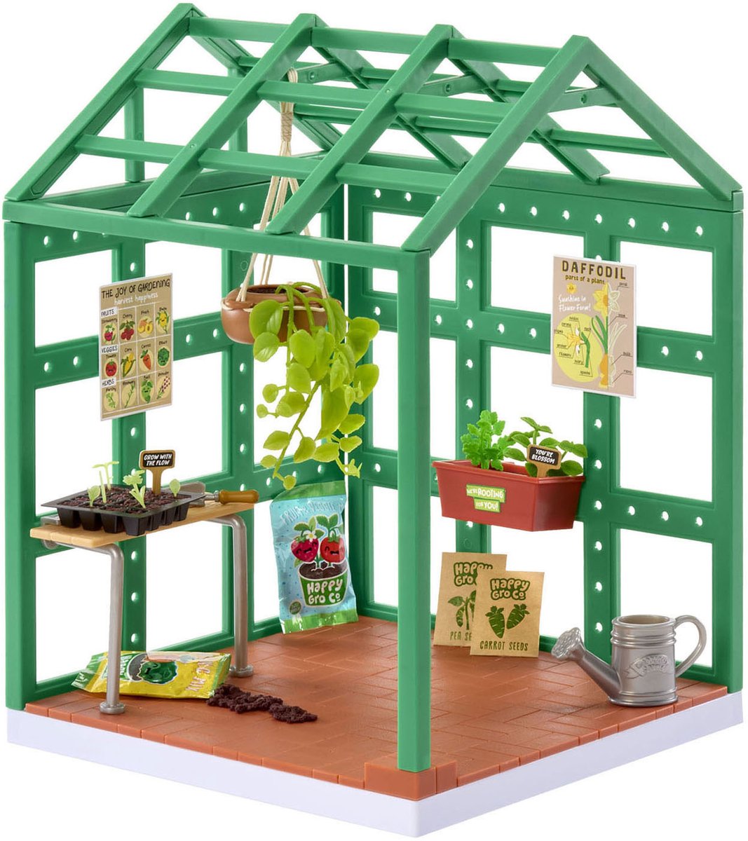 Miniverse - Miniverse - spaces starter pack greenhouse-knutselset - bouwpakket- maak je eigen mini plantenkas!