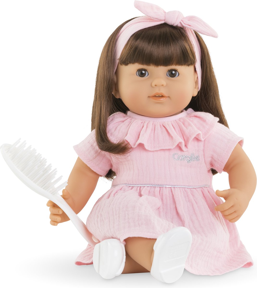 Corolle - mon grand poupon babypop met lang haar - julie 36cm