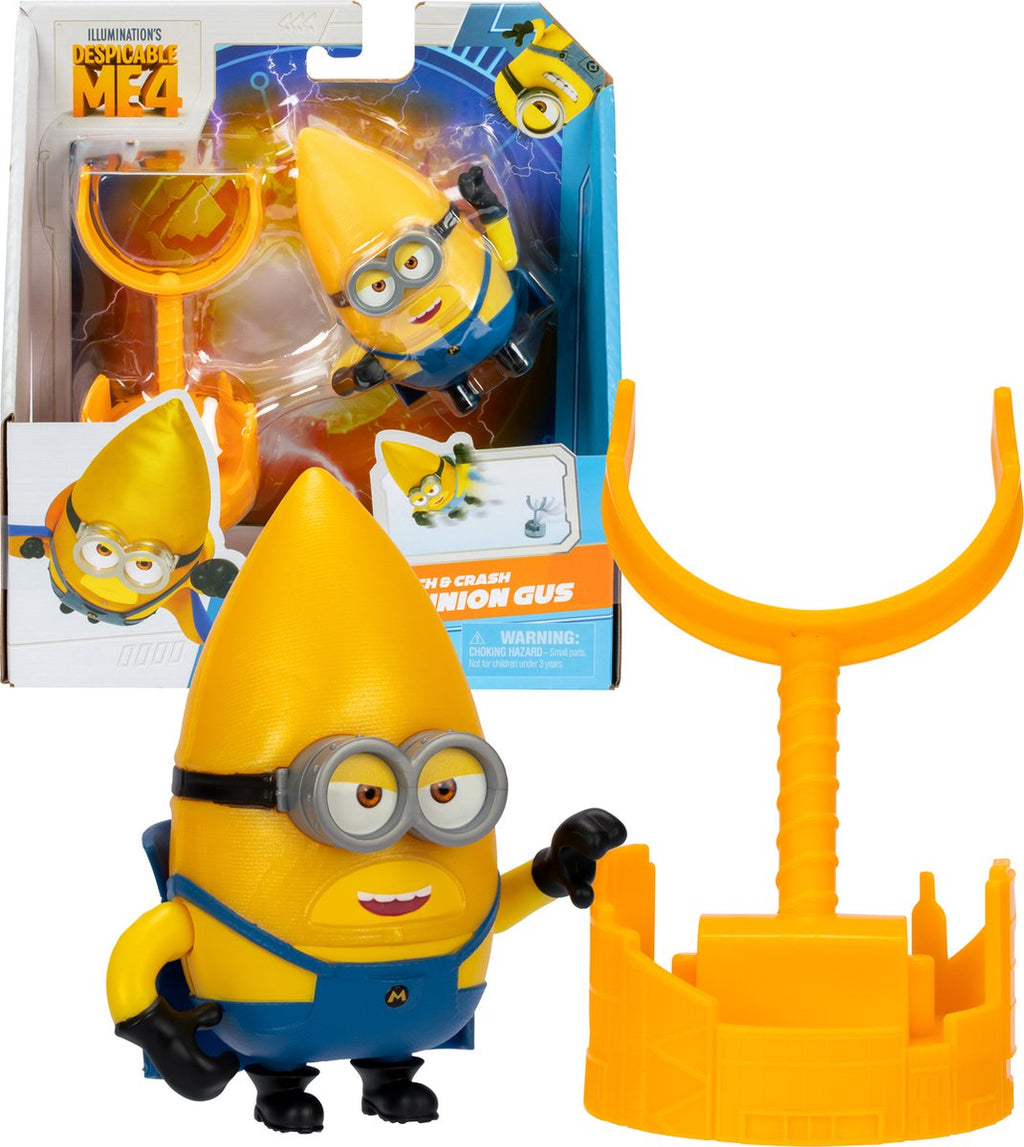Moose toys despicable me 4 - launch crash mega minion gus - actiefiguur